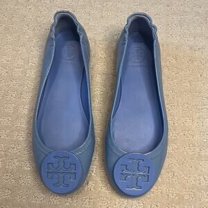 Tory Burch Blue Flats